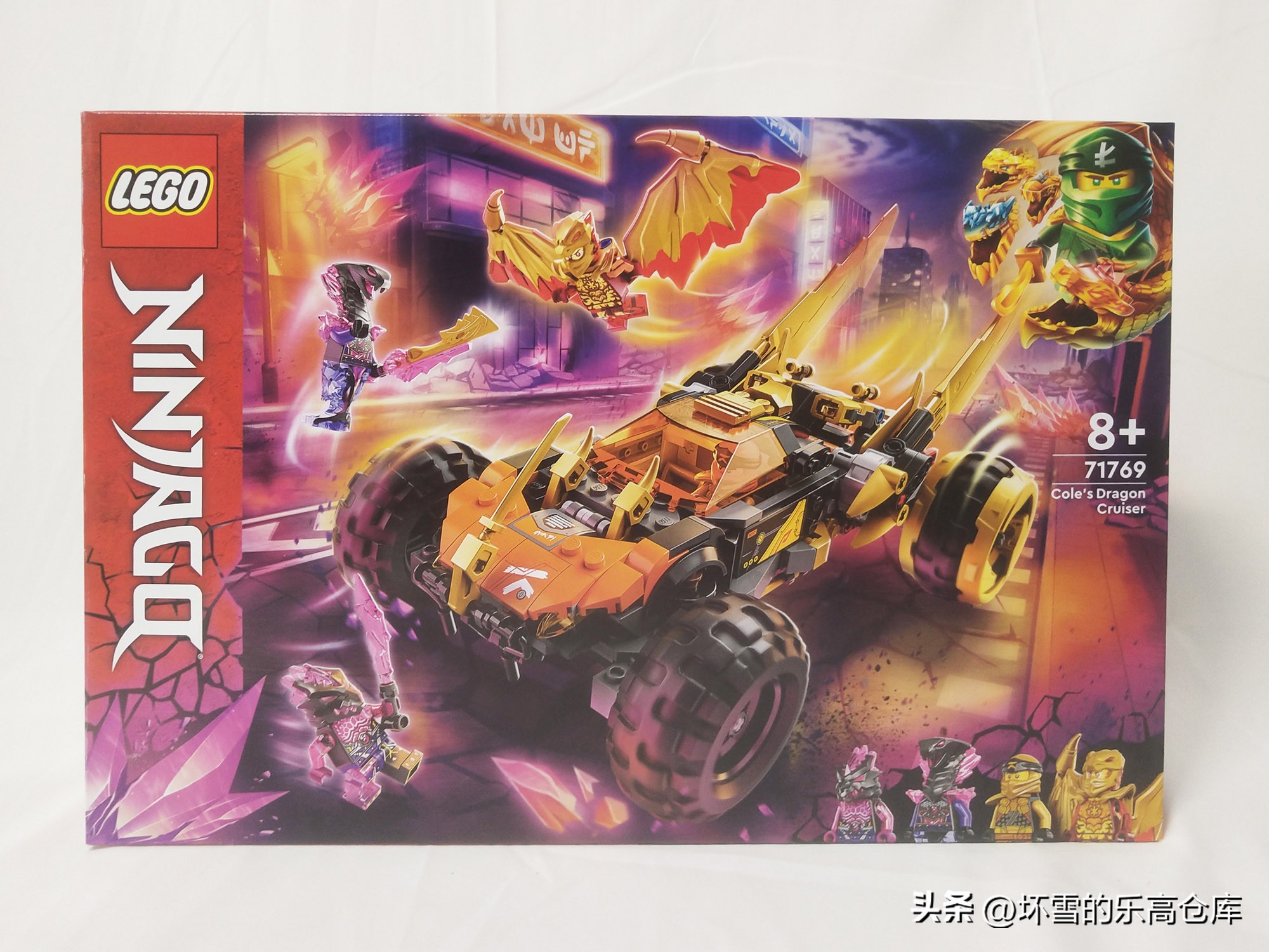 乐高71770和71769哪个大,乐高71739幻影忍者超音速战车介绍