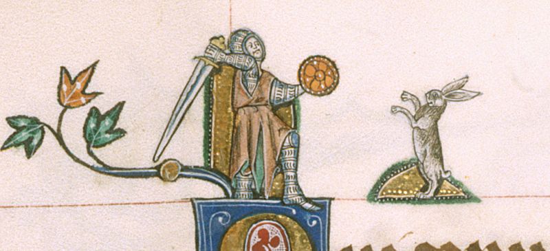 遇到中世纪的狂暴兔子，连亚瑟王都得认怂