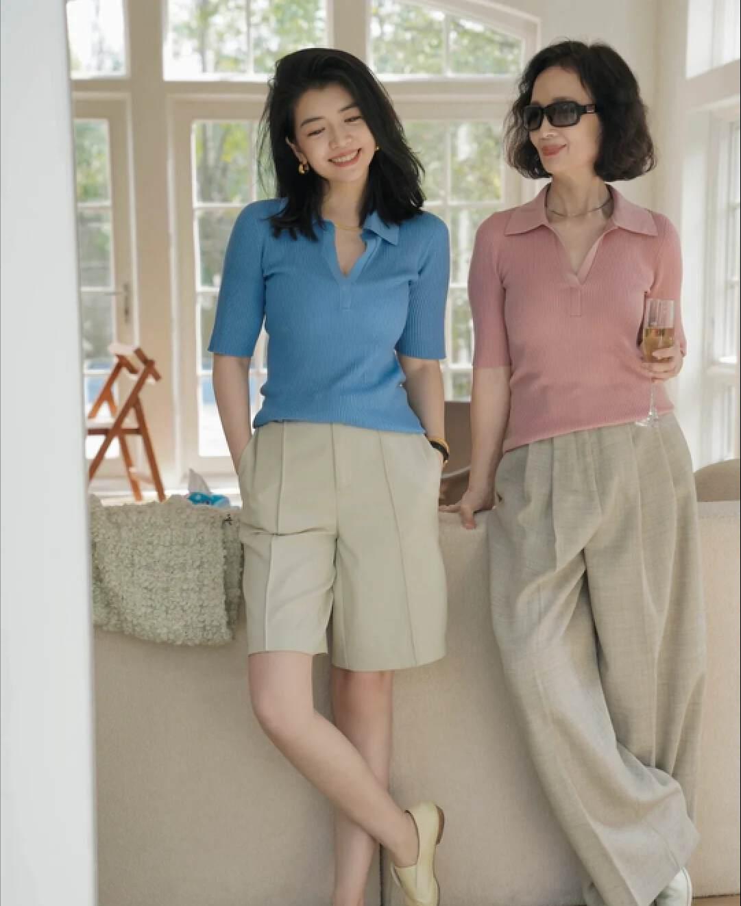 女人过了四十岁别总穿一身黑,女人过了40岁就别穿的太老气了