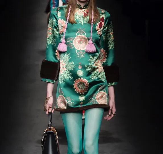 亮相gucci大秀惊艳米兰时装周,gucci展示2019早秋系列