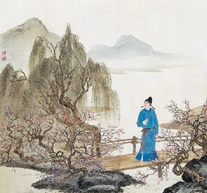 唐朝才女写下千古绝句,唐朝诗人遇到姑娘