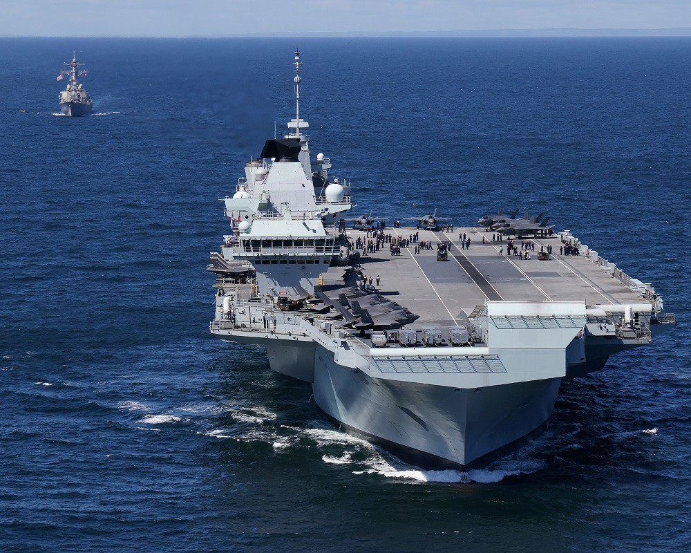 伊丽莎白女王号航母加装弹射器,英国未来弹射型航母