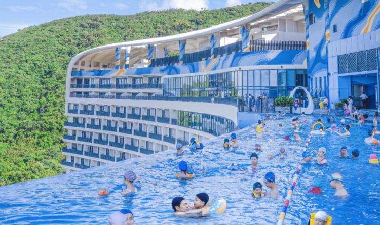 珠海长隆飞船酒店！海洋王国无限畅玩+畅游28楼绝美无边际泳池