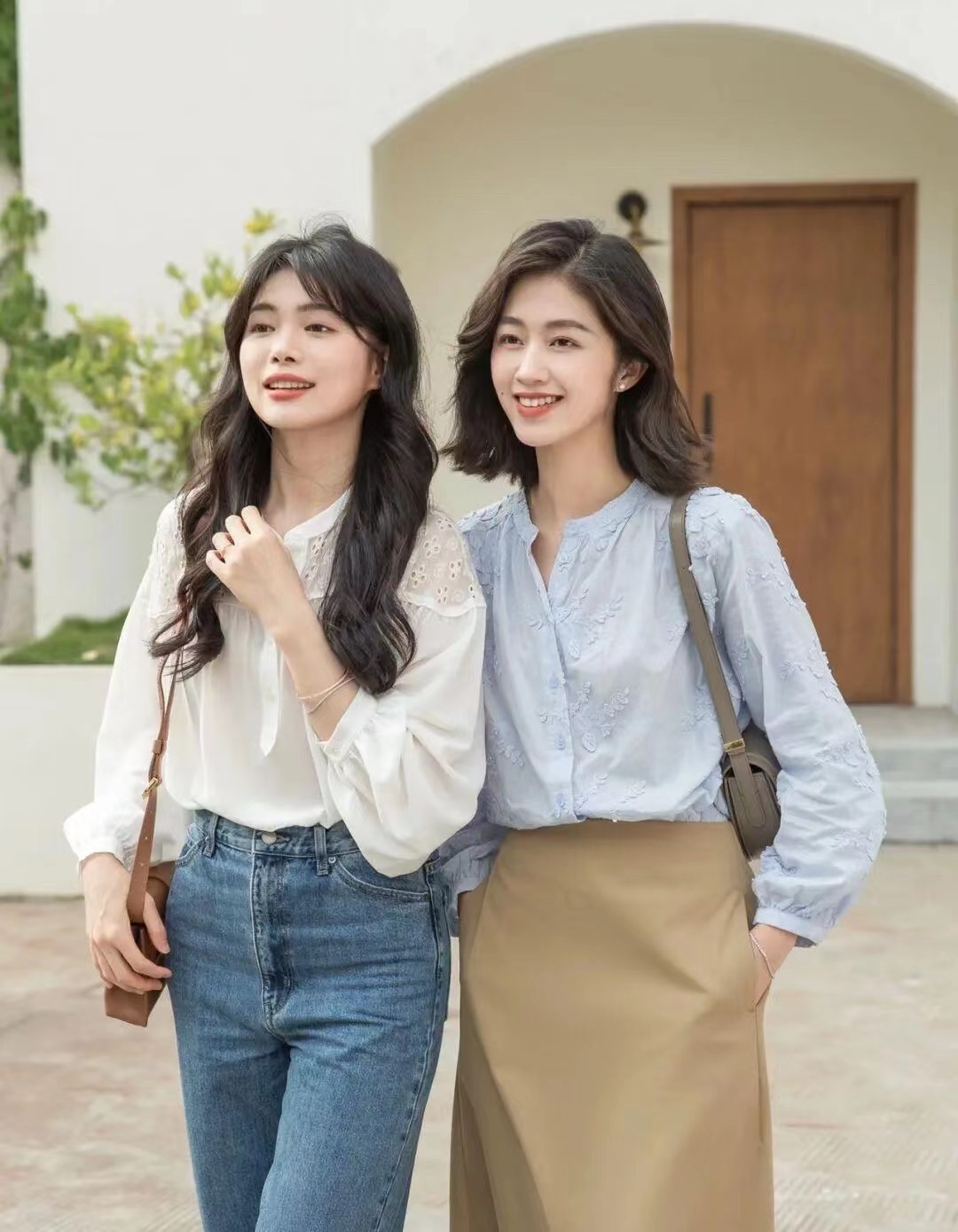 给闺蜜拍照仰拍技巧,姐妹拍照小技巧