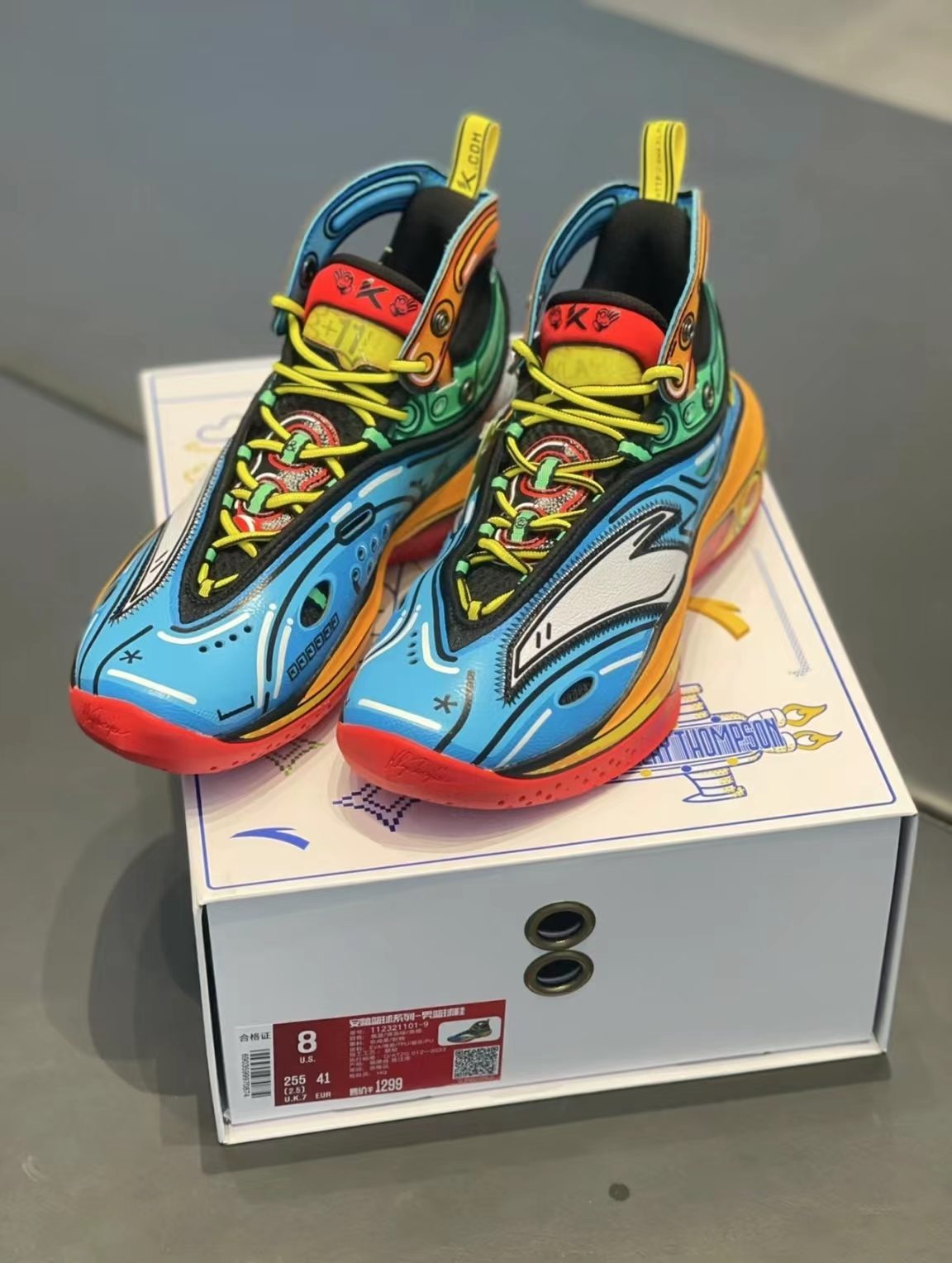 安踏kt8圣诞节配色多少钱,安踏kt8各种配色