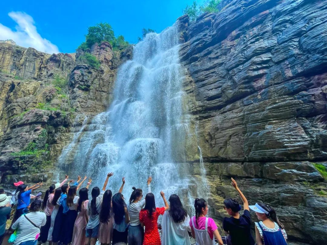 云台山深处自然美,云台山的风景真的很美