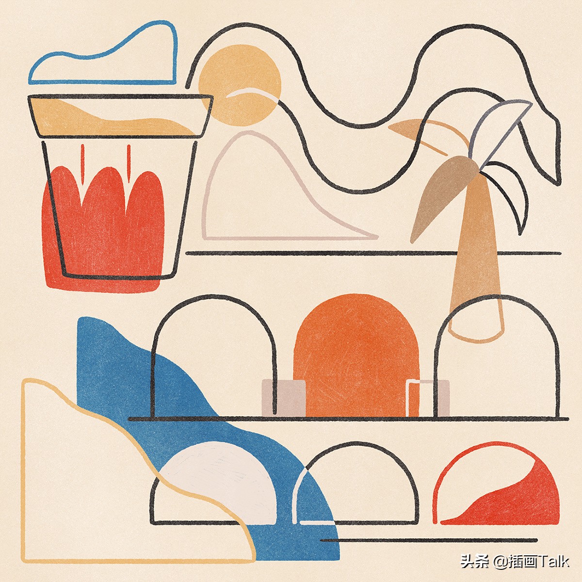 巴西插画师泰拳,巴西插画师jaza动物插画系列