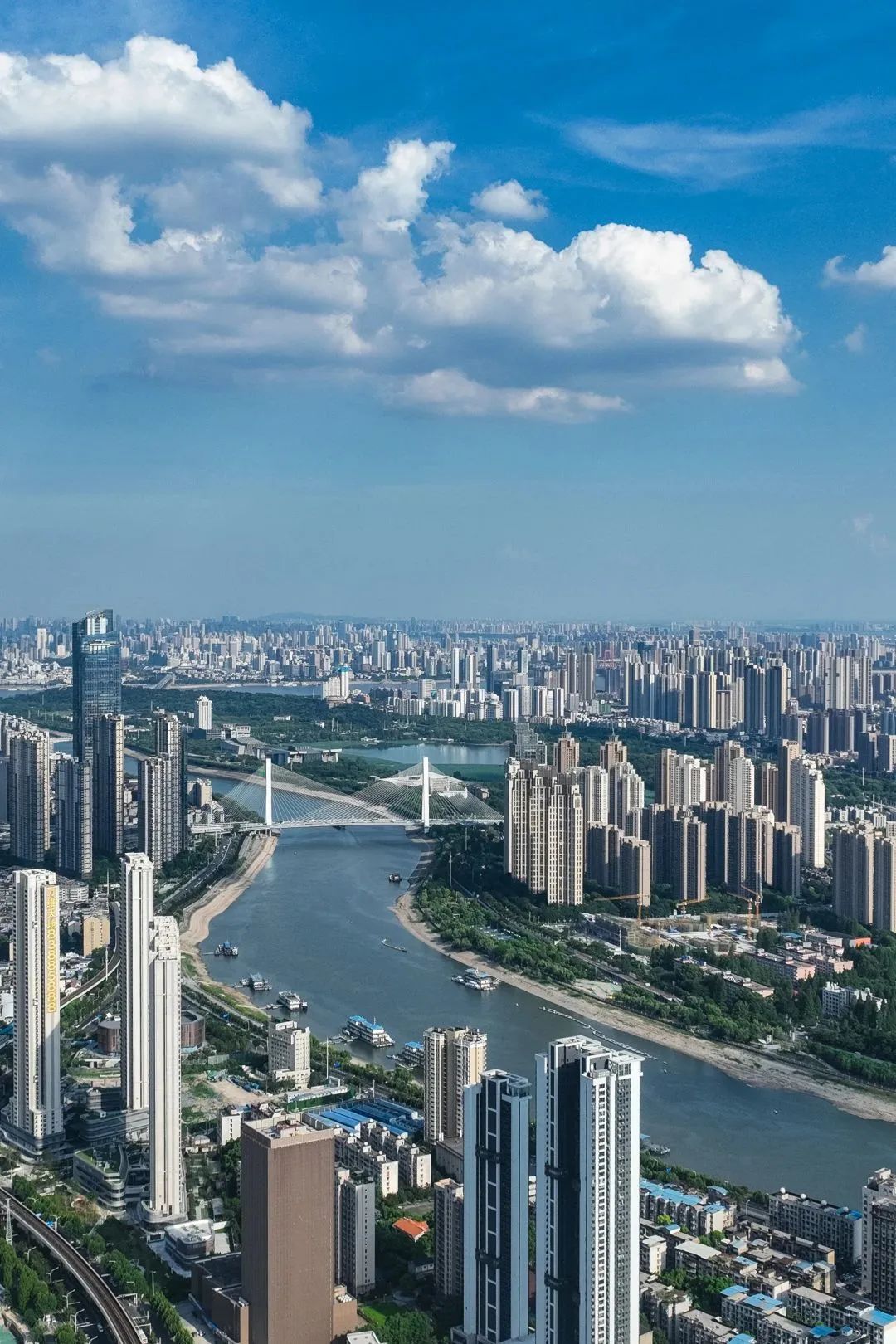 知音武汉,知音桥汉阳汉口方向