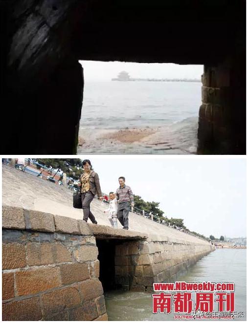 青岛德国下水管道是否被淹,青岛被大水淹过吗