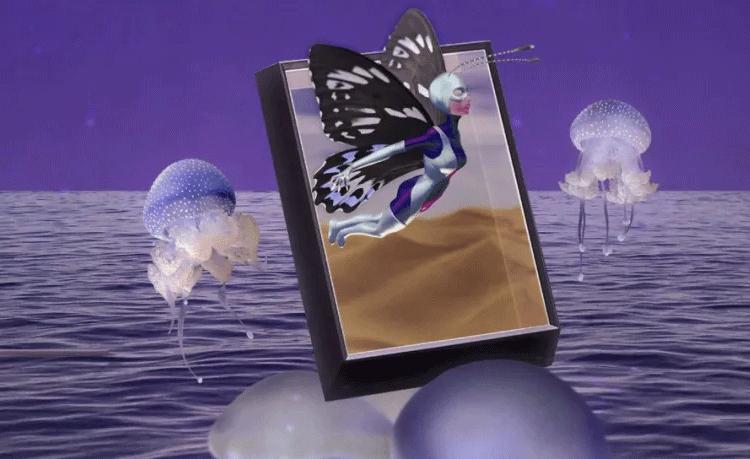 3d全息投影相框,3d立体显示器效果