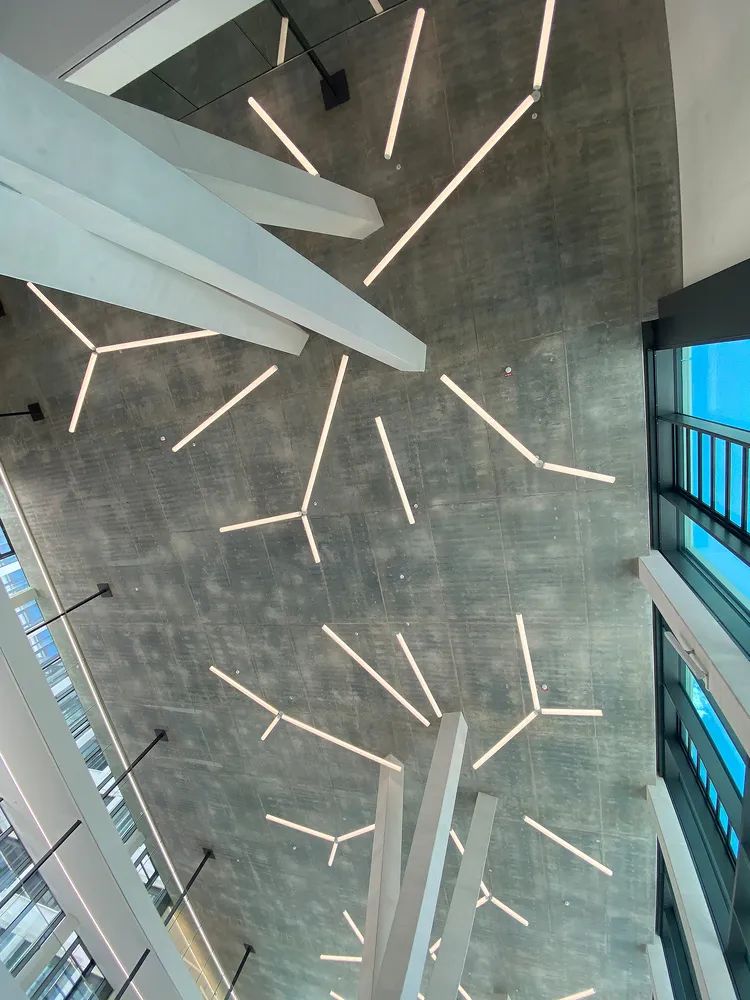 企业大厦设计图,企业总部办公楼装修设计