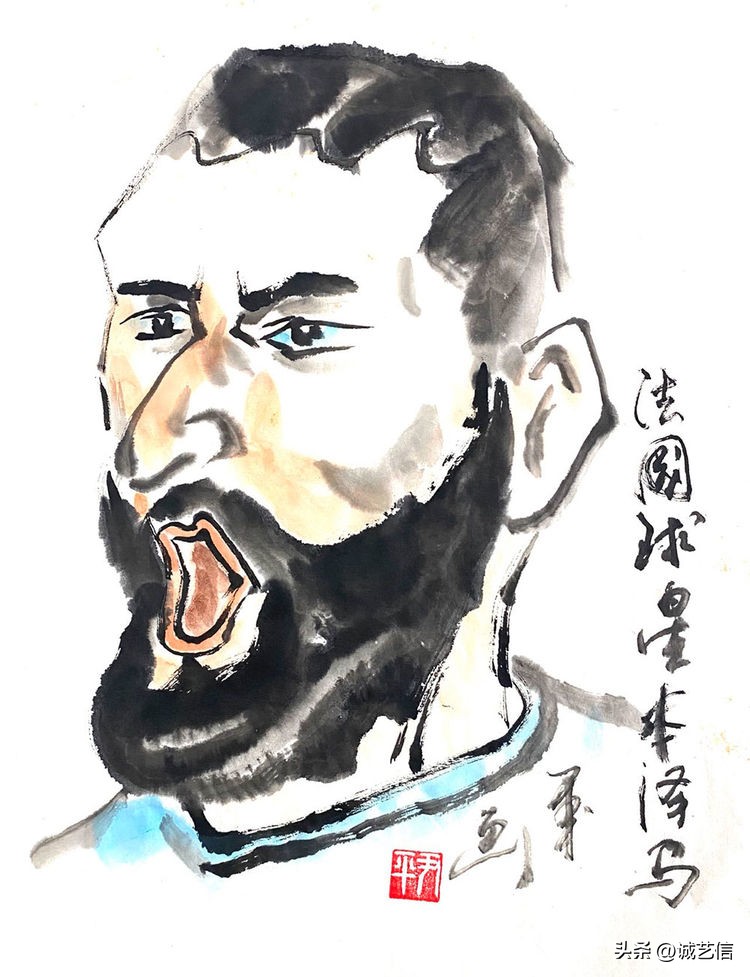 圆梦金球,本泽马漫画