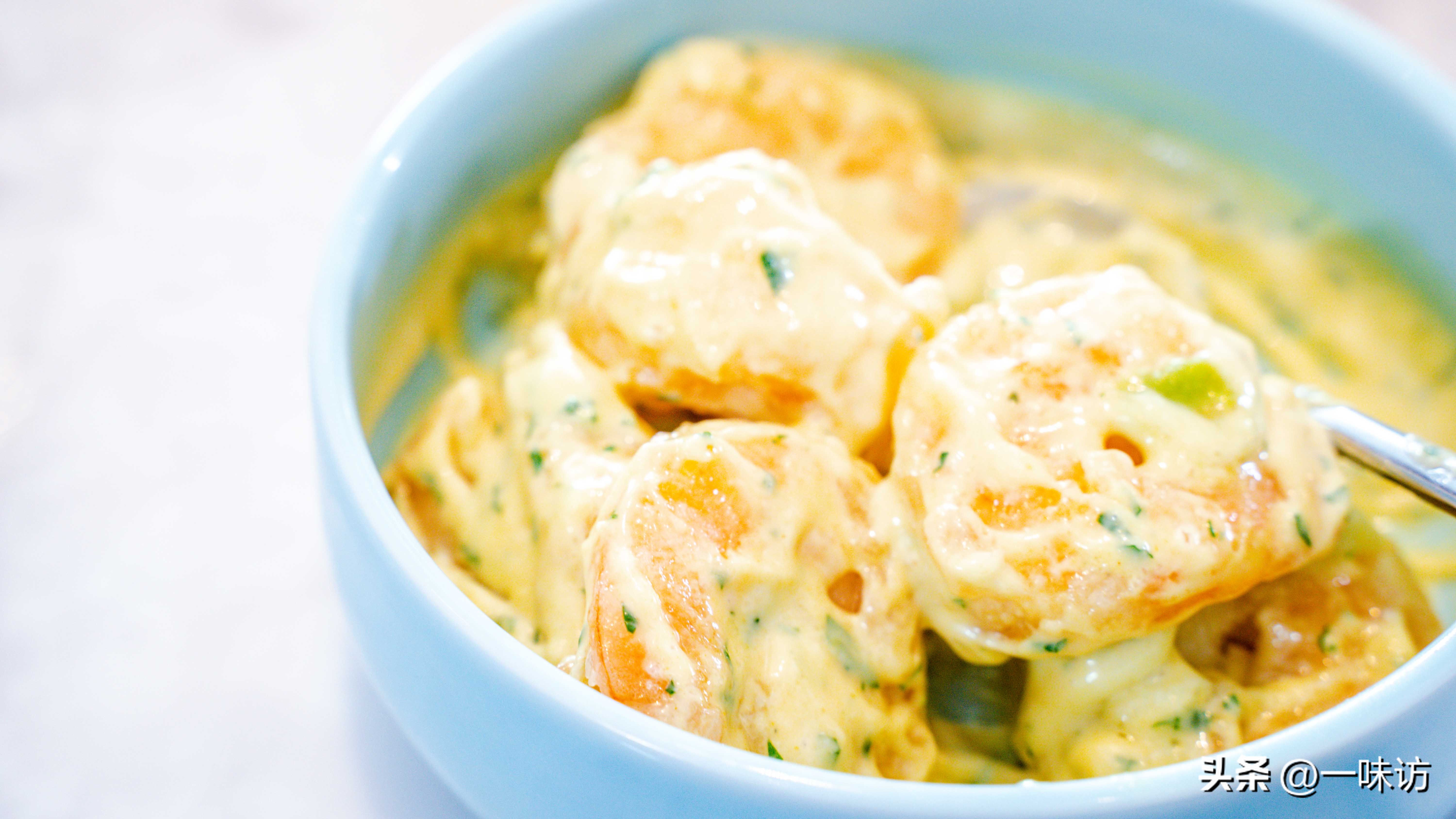 芥末虾球香辣虾球,沙拉芥末虾球正宗做法