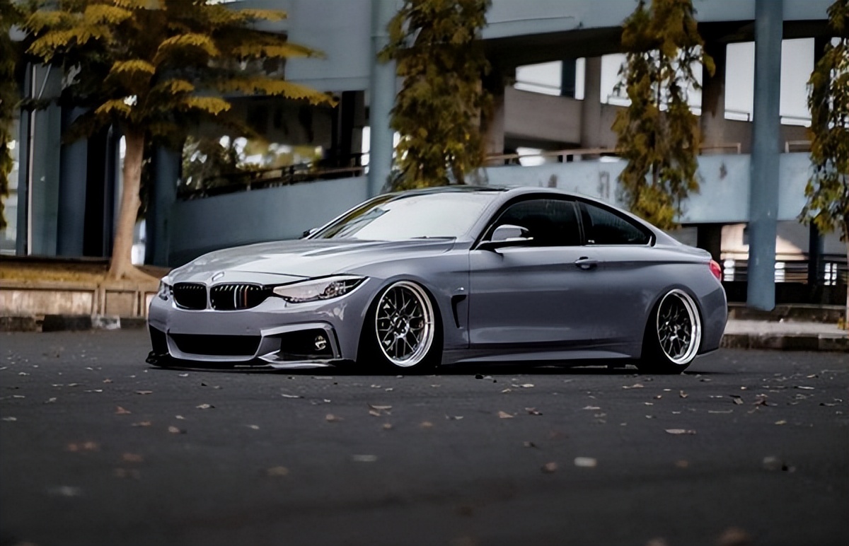 宝马4系改boom排气,宝马4系敞篷改装过程