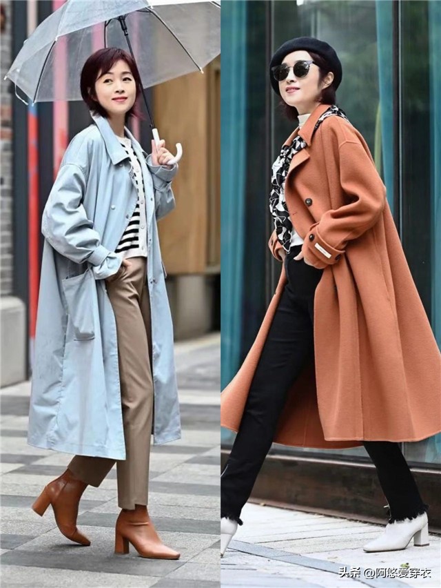 中年女人穿什么靴子,中年妇女穿长靴子的搭配