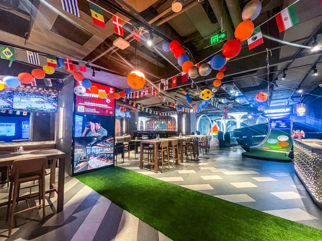 世界杯全国狂欢场面,大屏幕看世界杯球赛的好去处