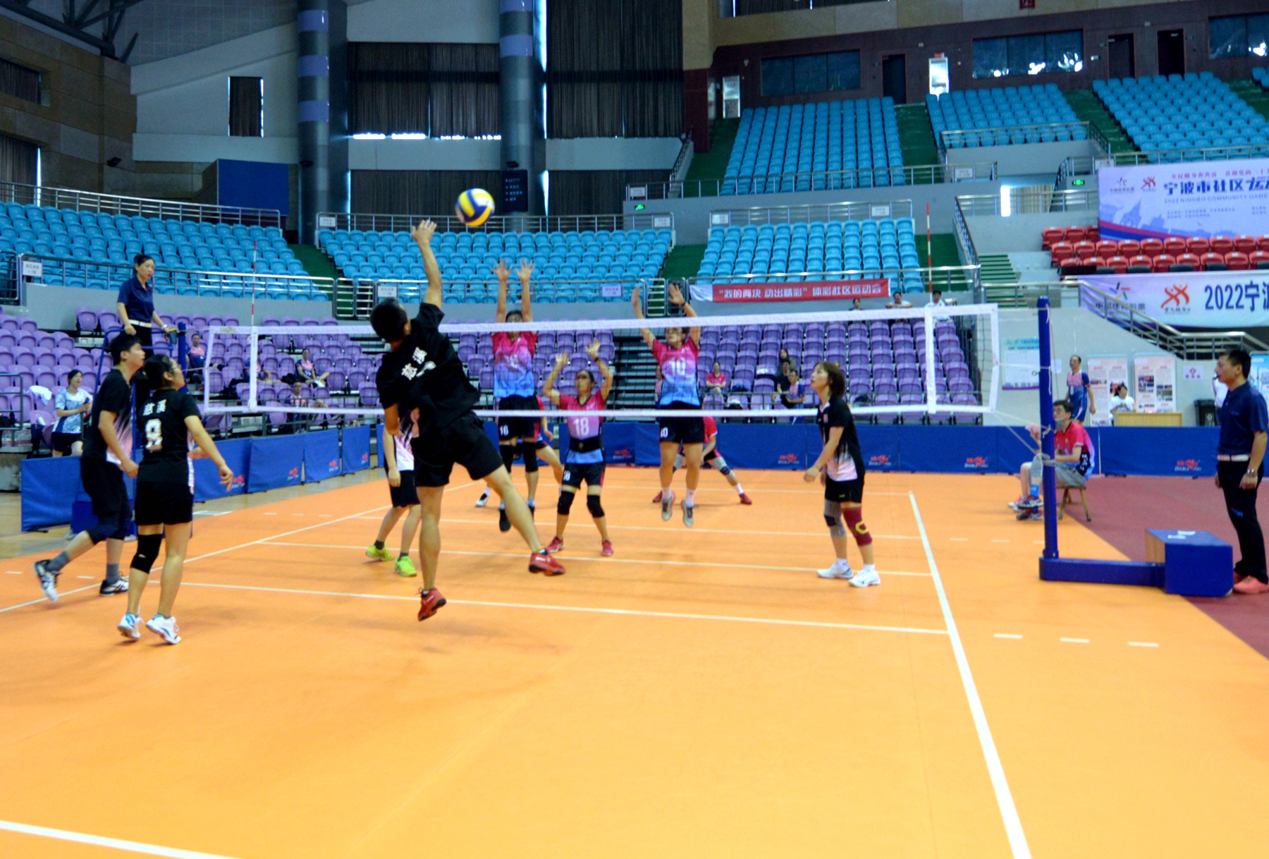 奉化区第二届运动会排球,宁波市社区运动会
