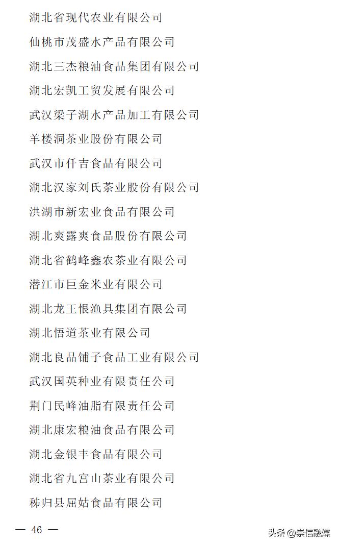 2023年农业产业化龙头企业名单,农业产业化国家重点龙头企业