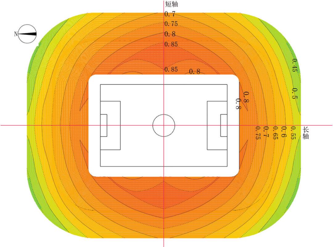 世界杯专业足球场看台,世界杯足球场平面图及尺寸