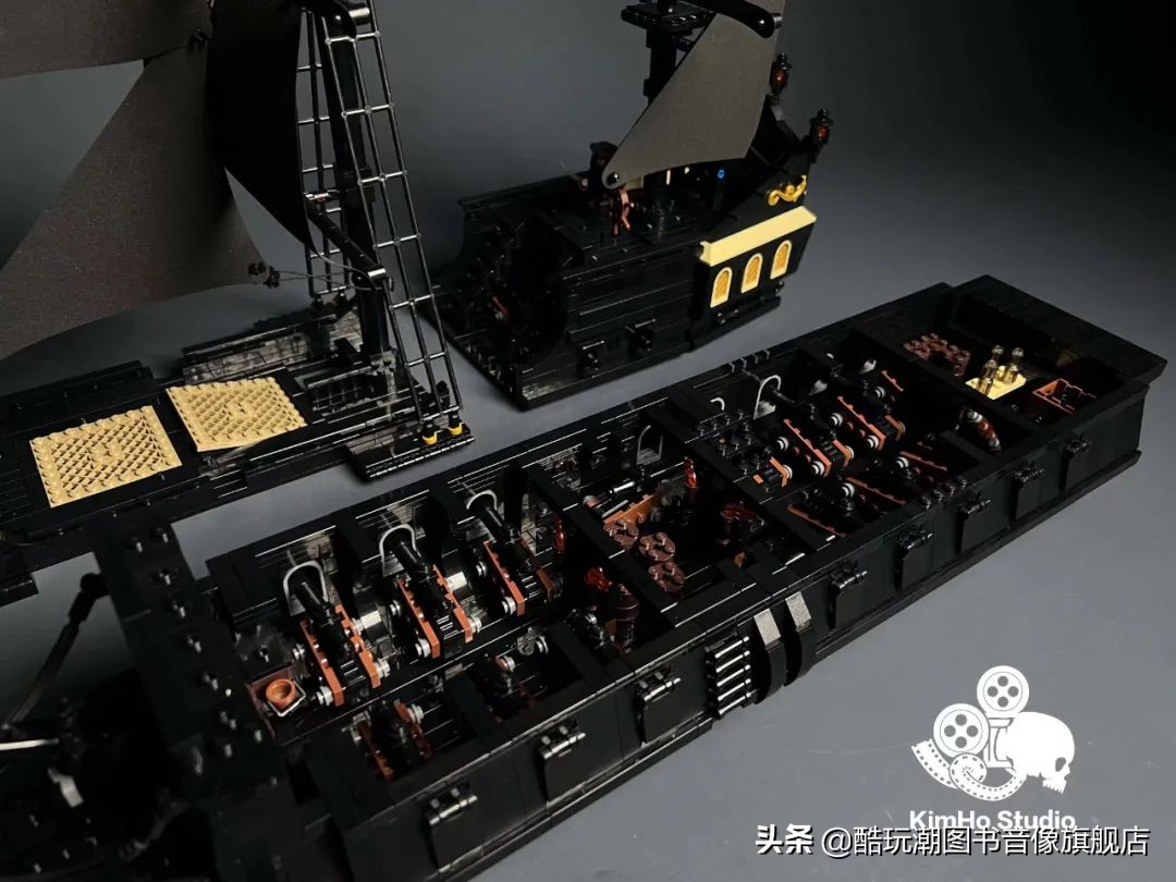 黑珍珠号乐高moc改装,乐高黑珍珠号旗舰版