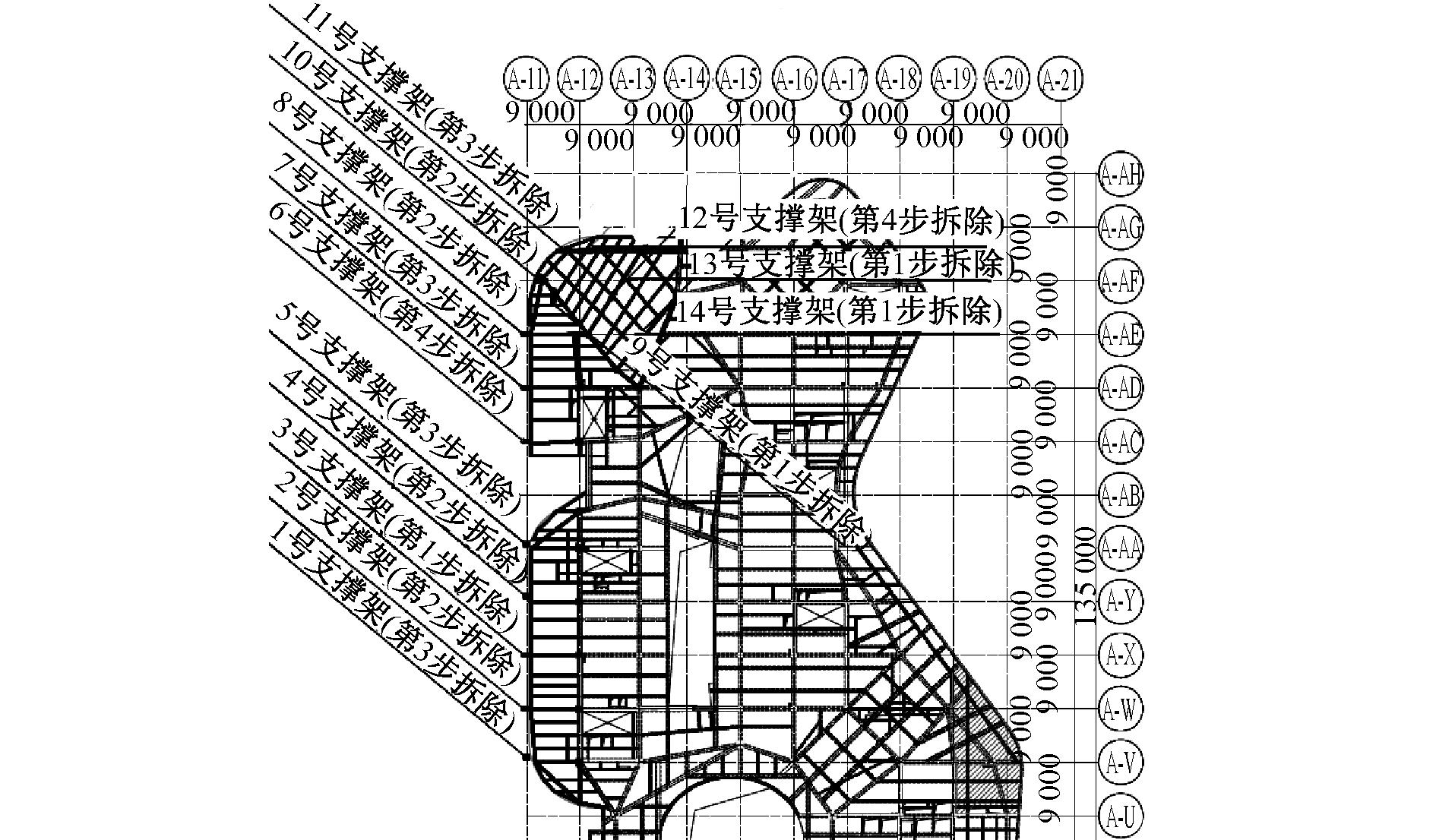 屋面悬挑钢结构施工,钢构悬挑部位安装方案