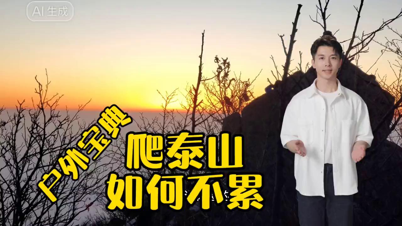 爬泰山不累的方法,怎么爬泰山才不会累