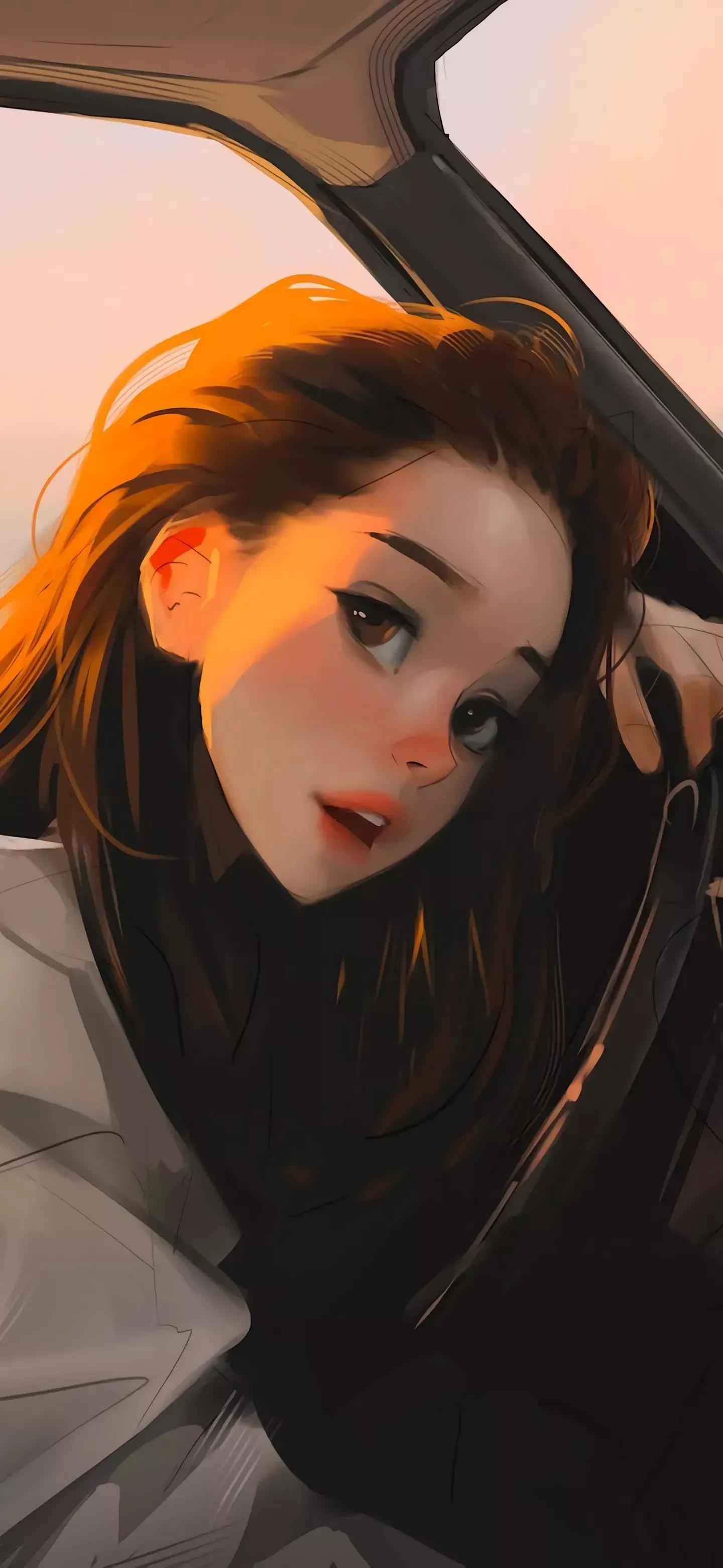 唯美动漫手绘壁纸,壁纸大全唯美手绘女生