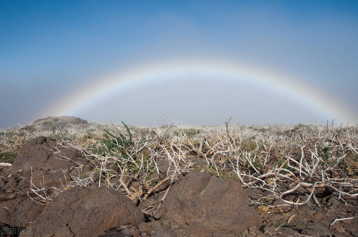 请描写一段描写彩虹的句子,描写彩虹是什么的优美句子