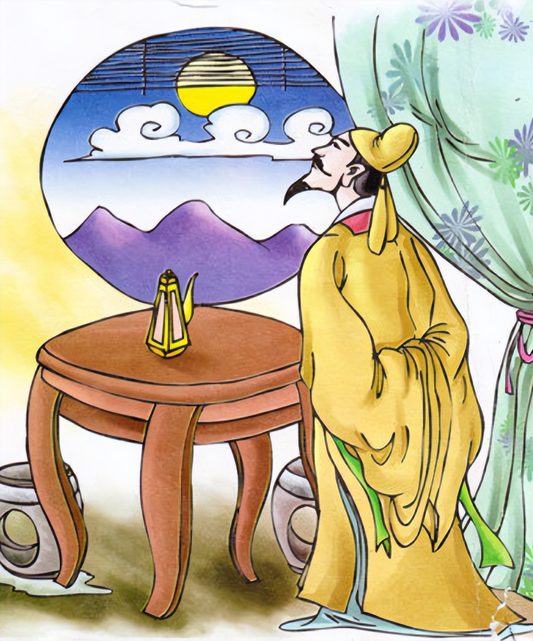 李白静夜思有哪些改编,静夜思李白最初写的原版