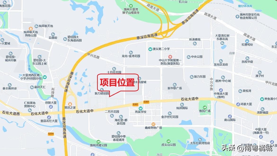 惠州北站新城规划九年一贯制学校,惠州雅居乐白鹭湖九年一贯制学校