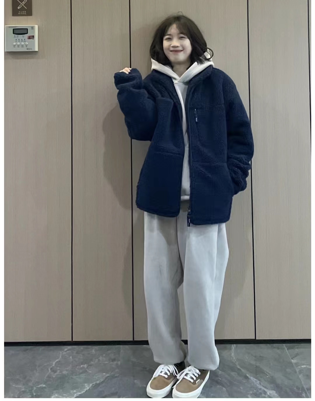 卫衣叠穿内搭加绒打底衫女秋冬,卫衣叠穿搭配秋冬