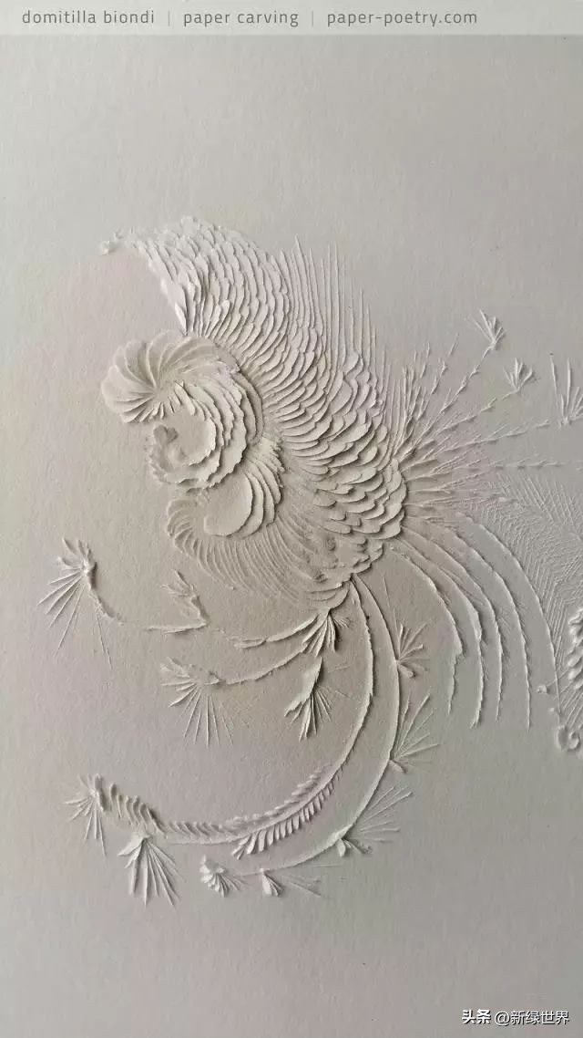 纸艺作品绘画,千变万化的纸艺术作品