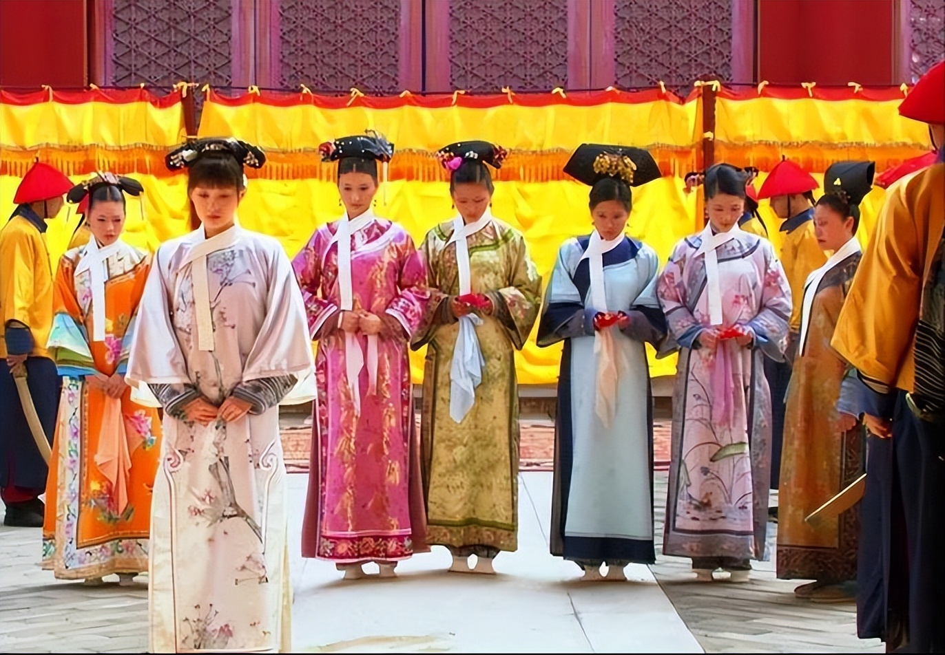 清宫选秀经典片段,选秀清宫