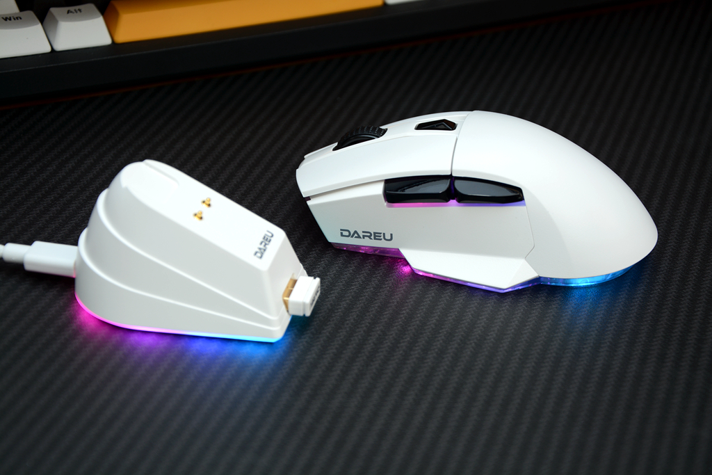 达尔优釉下青a950鼠标评测,达尔优a955鼠标有延迟吗