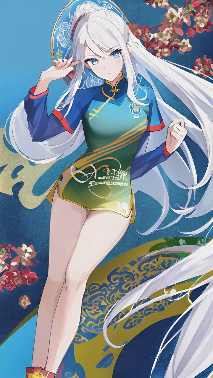 巴西世界杯足球宝贝彩妆绘画,ai绘画男足夺冠