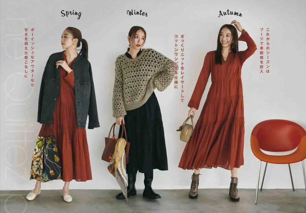 几套早秋穿搭一周不重样,25-30早秋文艺气质穿搭