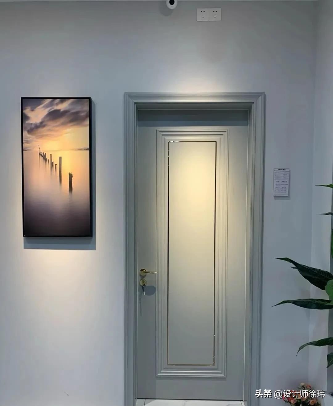 木门厂家视频实拍,欧派木门款式实拍图