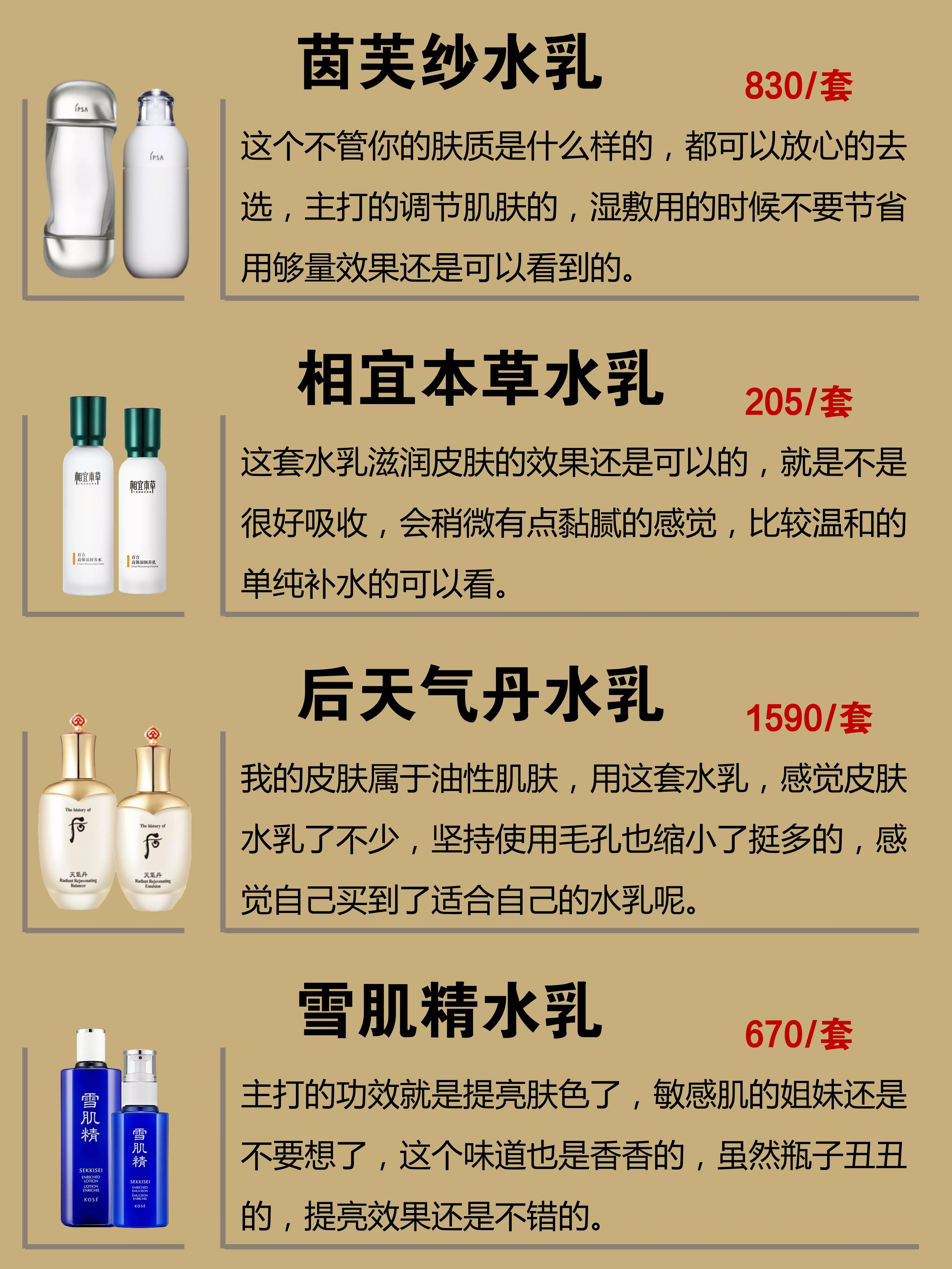 夏季水乳敏感肌平价,sk2水乳真实测评推荐