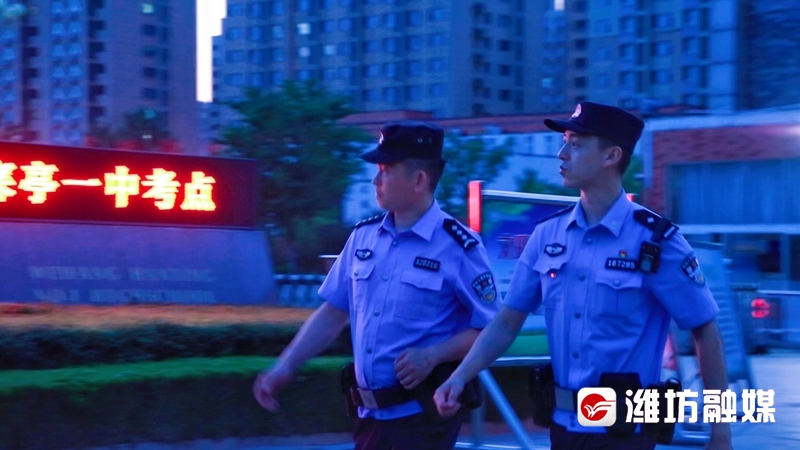 #以梦为马，不负韶华##2023潍坊高考#【“沉浸式”围观潍坊民警如何守护考生的“逐梦之路”】