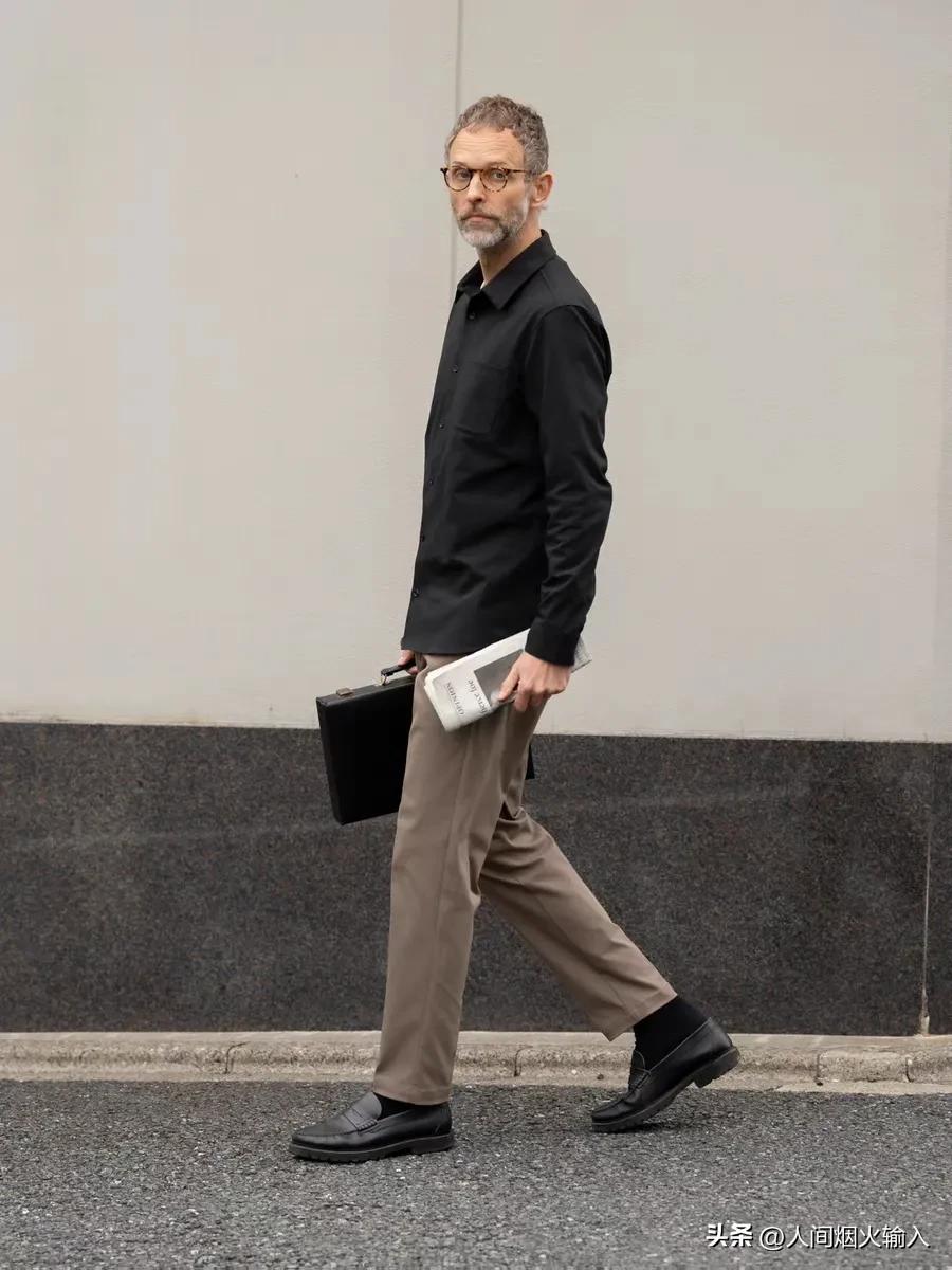 男士修身通勤商务职业西裤,时尚穿搭男士180偏瘦穿搭