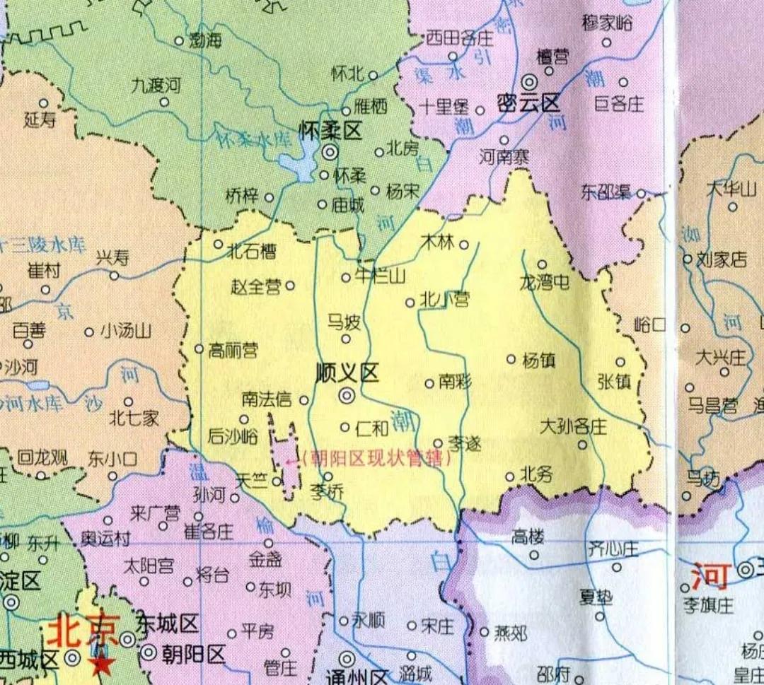 中国旅游地图揽胜—北京顺义