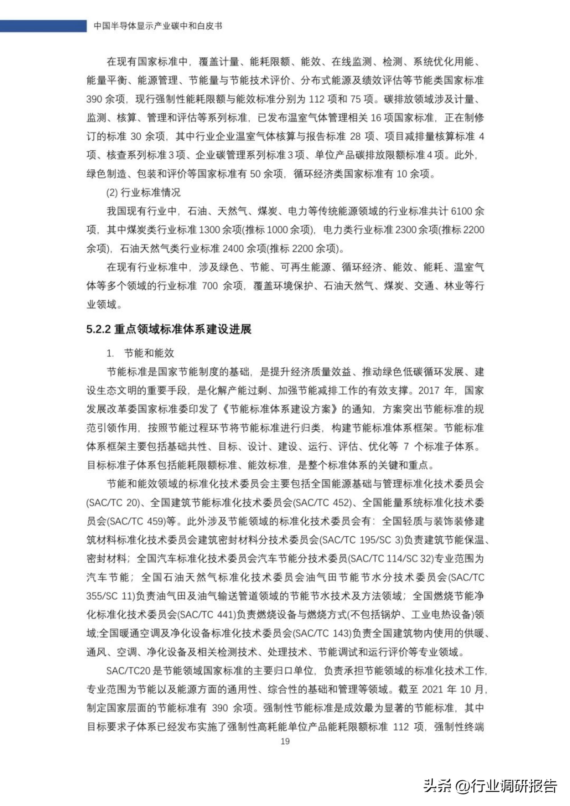 2022年中国半导体显示产业碳中和白皮书