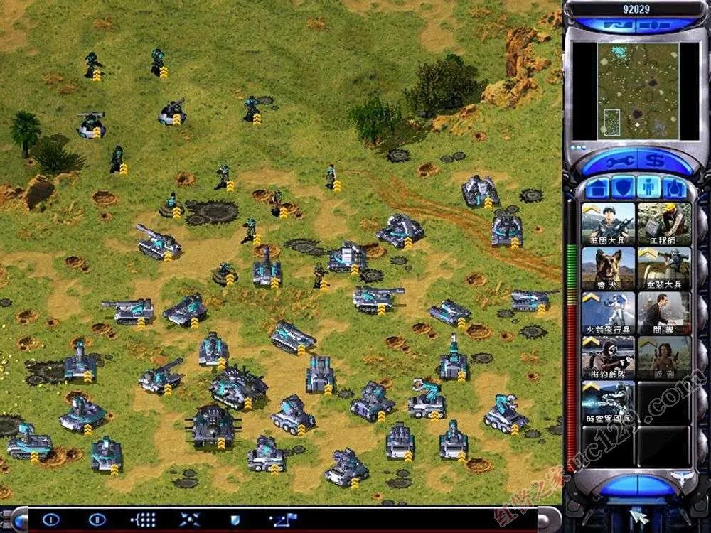 《红色警戒2》兵种实力排名,红色警戒2盟军单位