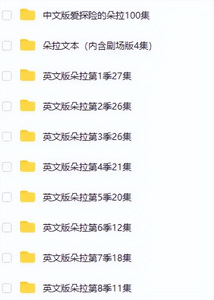 爱探险的朵拉故事英语版图片,儿童版英语电影爱探险的朵拉