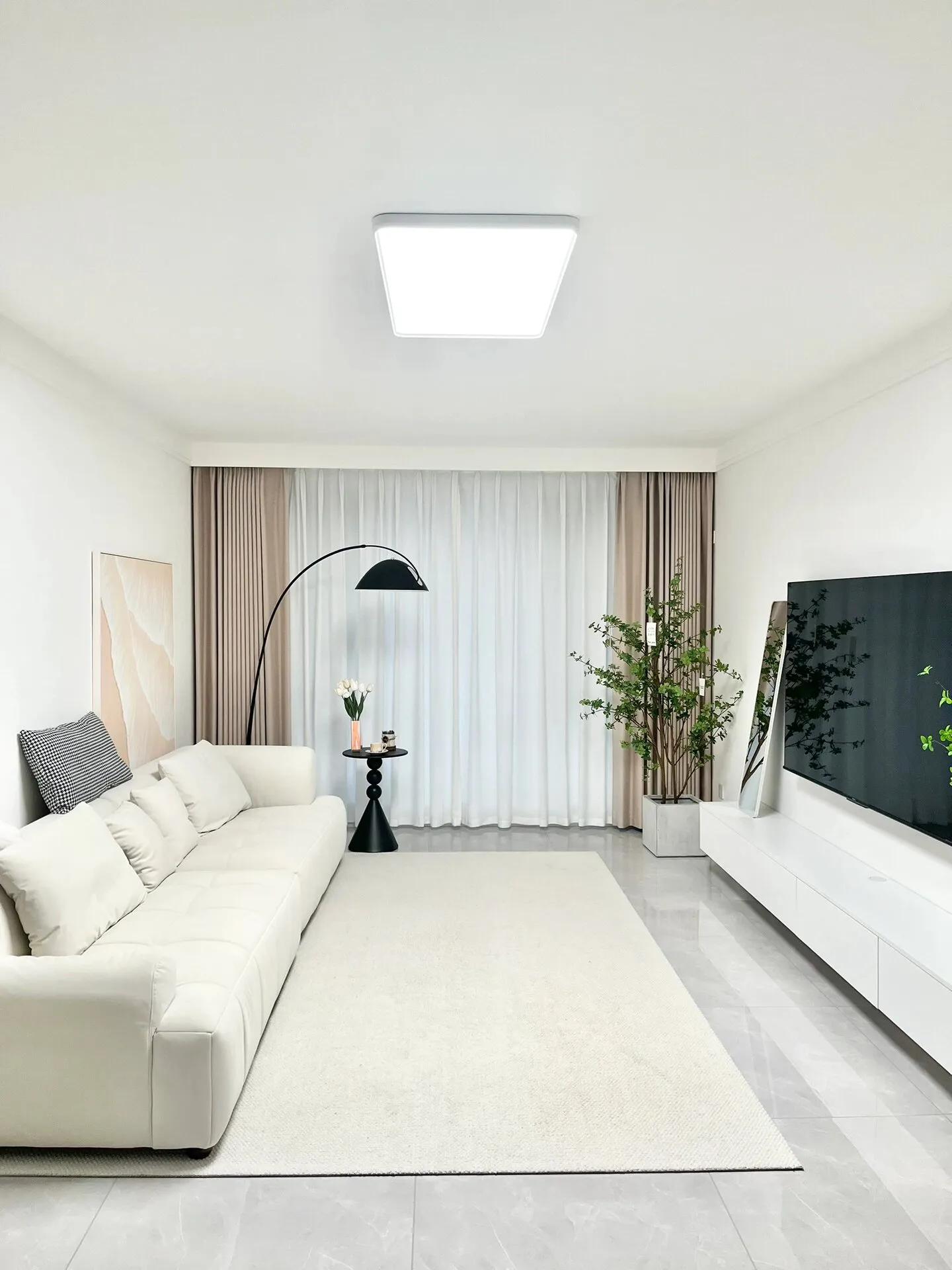 20平客厅新式设计,20款极简风客厅