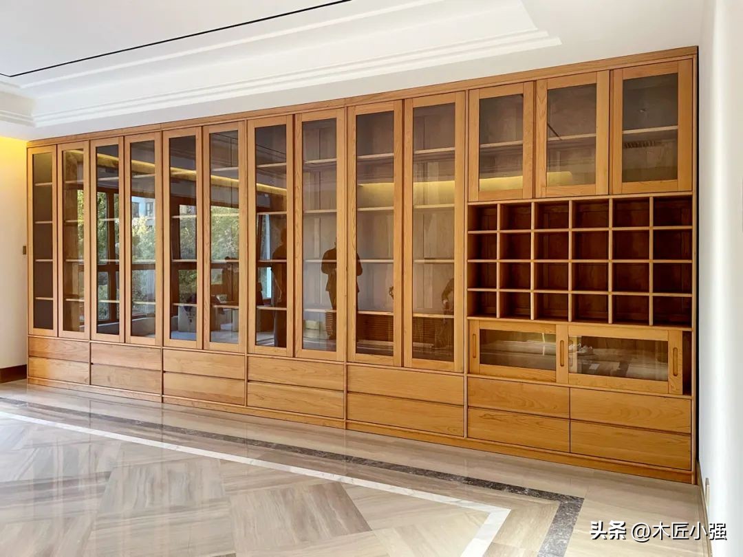 胡桃木极简大平层,北京180平大平层4房