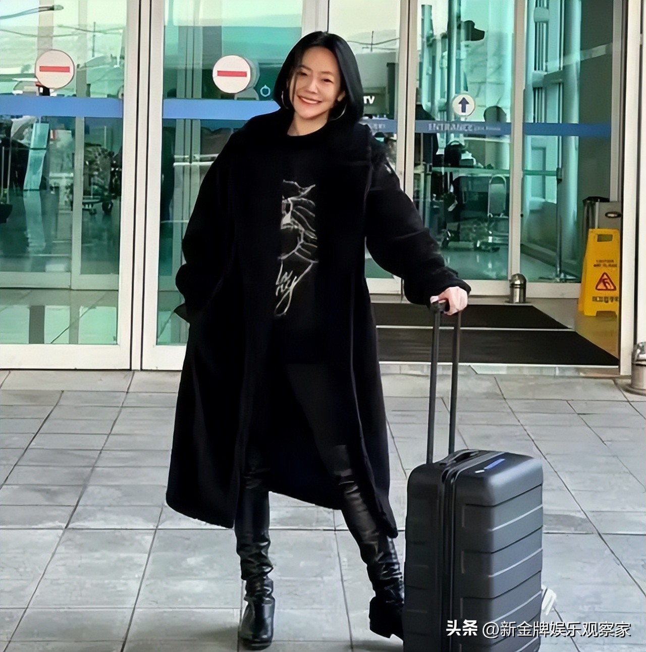 网友韩国偶遇小s具俊晔,韩国网友偶遇女明星