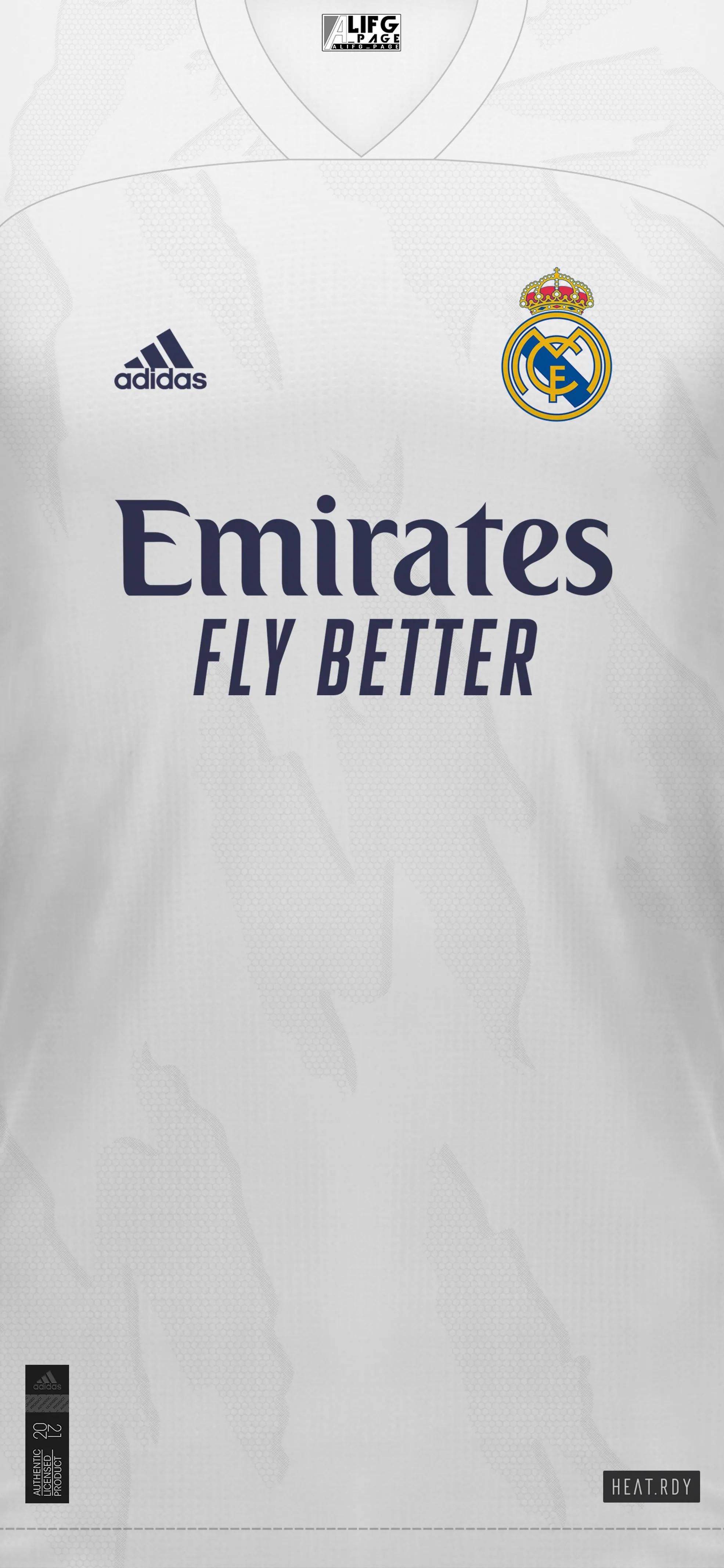 手机壁纸有关足球,皇马球衣队徽壁纸