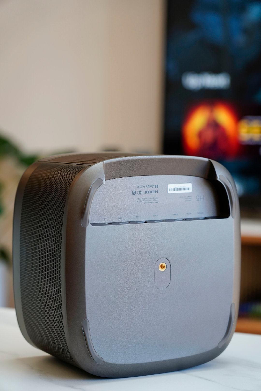 极米h5真实使用效果,极米h5投影200寸效果