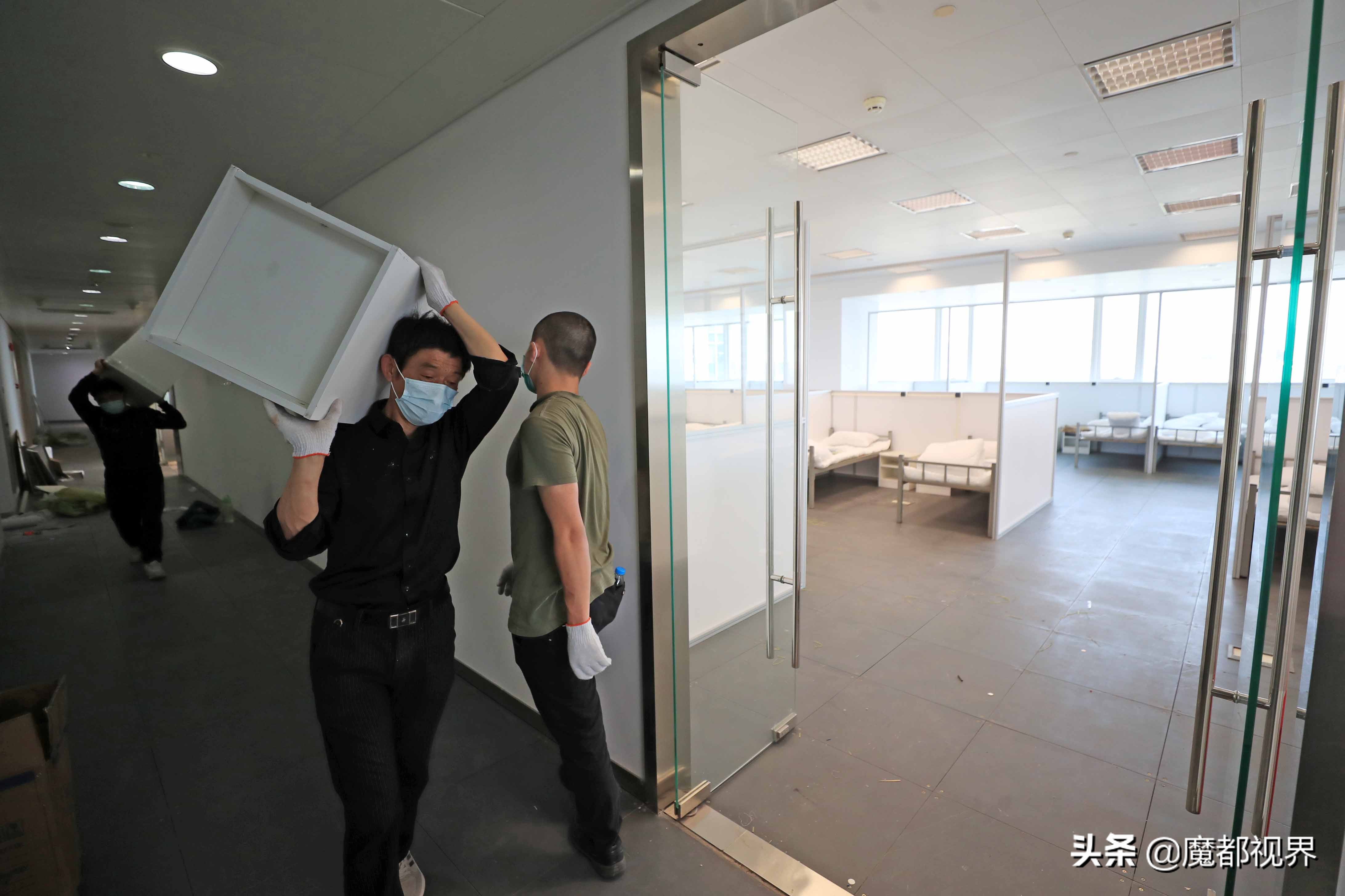 探营广州在建方舱医院,探营广州市在建方舱医院